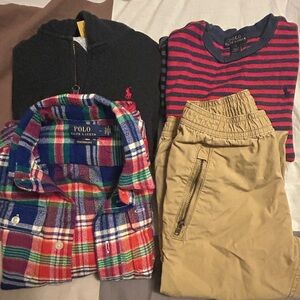 Ralph Lauren Polo Bundle - Size 7 Youth
